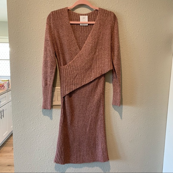 C/MEO Collective | Midi Long Sleeve Sweater Dress - Picture 4 of 12